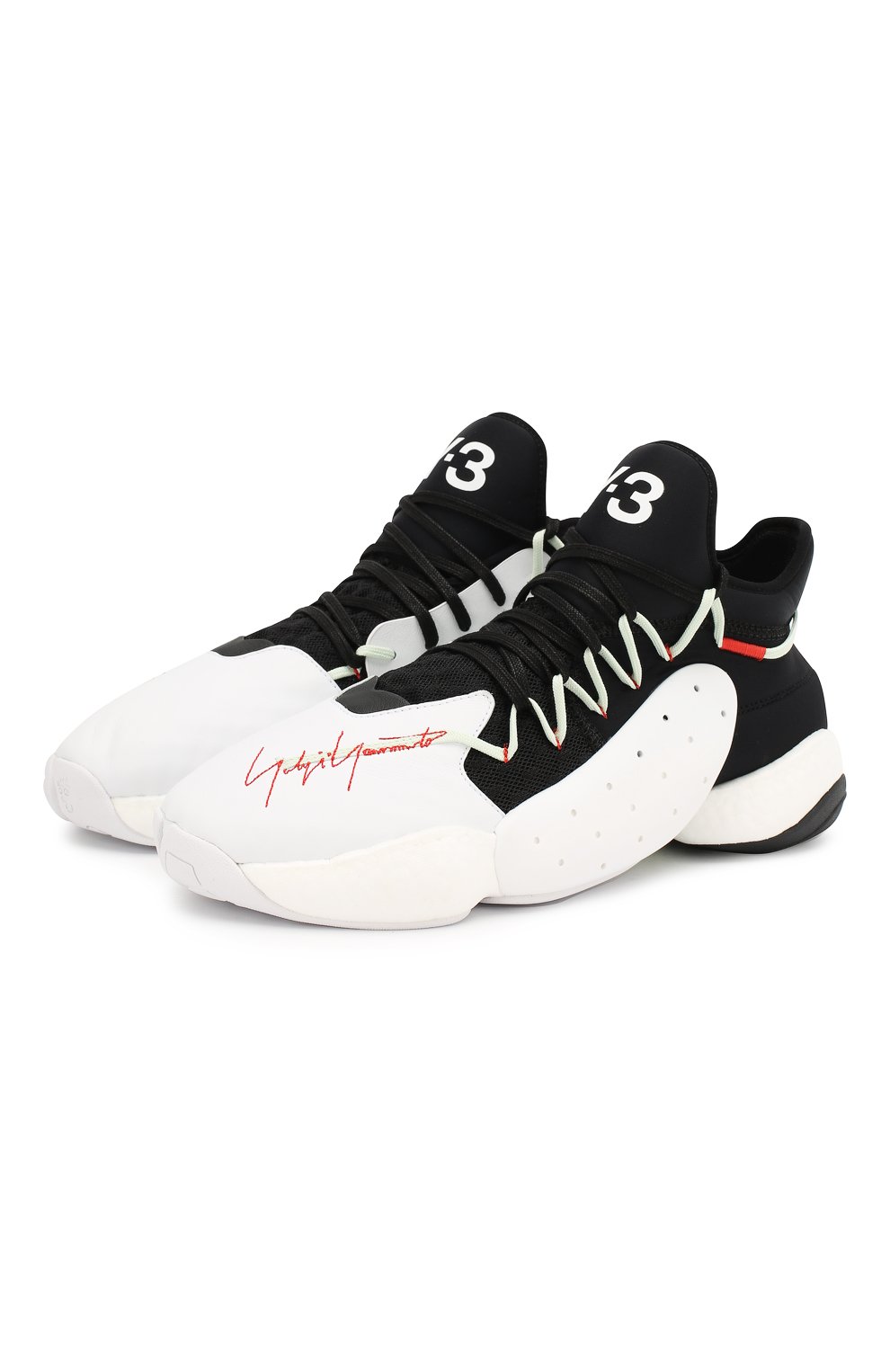 Текстильные кроссовки byw b-ball Y-3, арт. F99806/M, фото 1