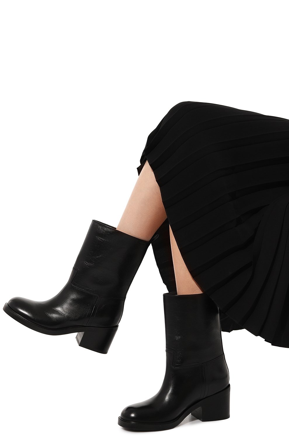 Кожаные полусапоги pongo 55 BALLY, арт. WB5500/VT214, фото 3