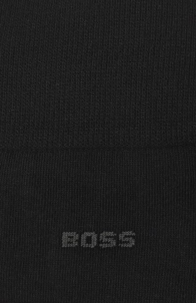 Комплект из трех пар носков BOSS черного цвета по цене 2795 руб., арт. 50469839, фото 2 Комплект из трех пар носков BOSS, арт. 50469839, фото 2