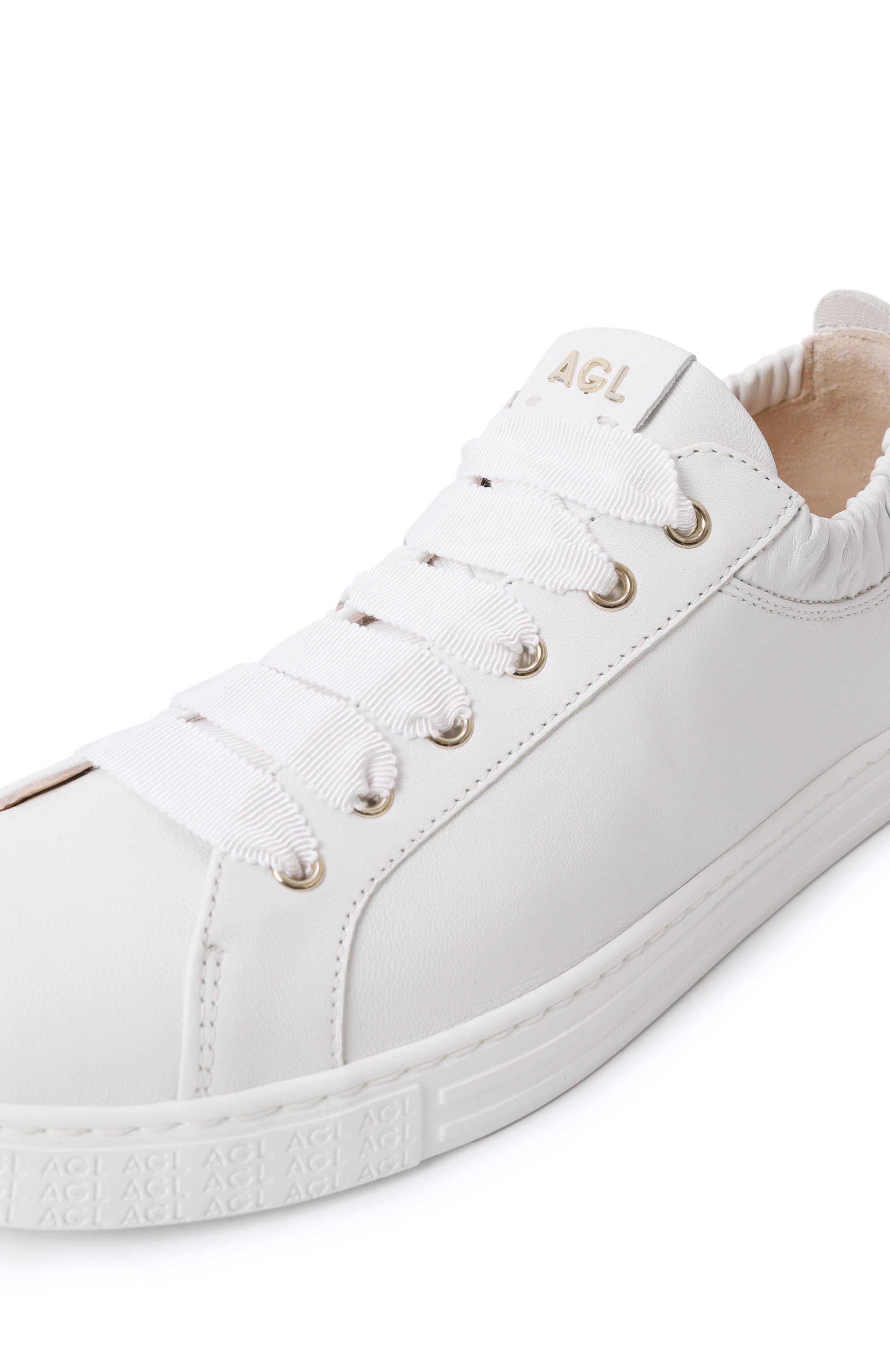 Кожаные кеды suzie AGL, арт. D936001PG/KT018, фото 7