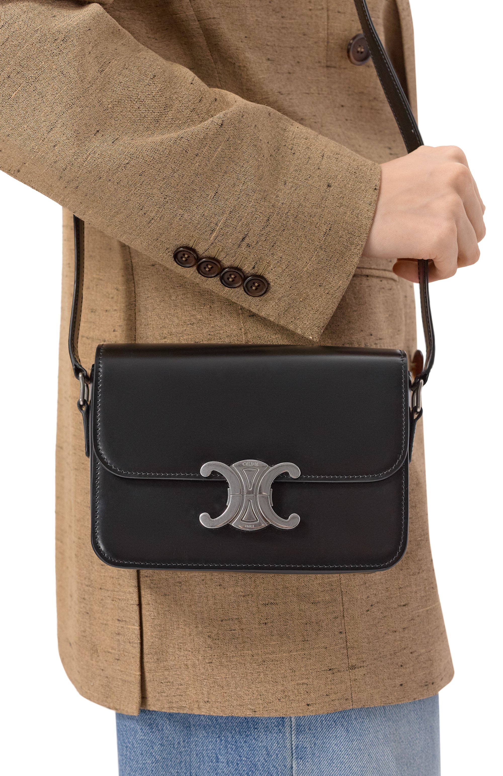 Сумка triomphe small CELINE, арт. 188423BF4, фото 2