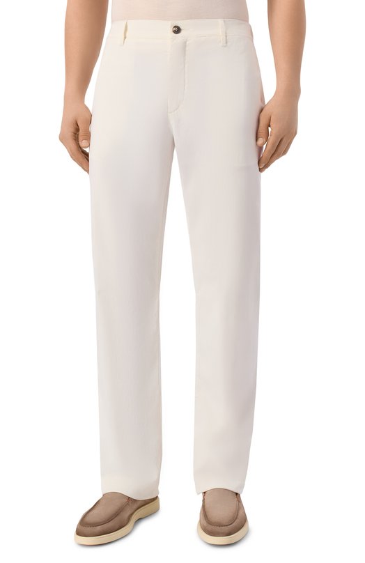 Хлопковые брюки MVST M26.CSM.T404/TFANT Белый  M26.CSM.T404/TFANT Фото 3