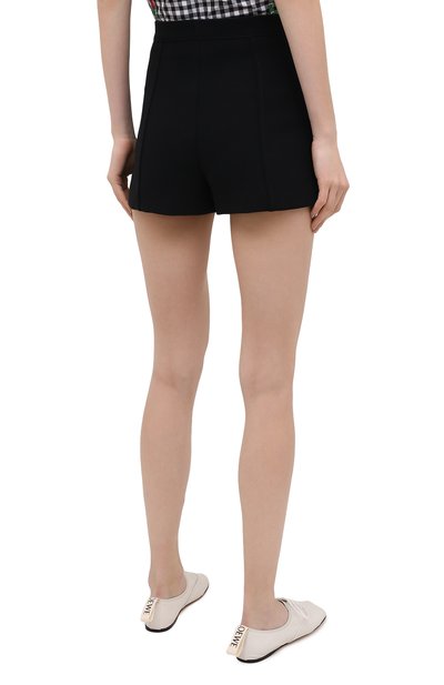 Юбка-шорты REDVALENTINO черного цвета по цене 39950 руб., арт. VR3RFE30/1FR, фото 4 Юбка-шорты REDVALENTINO, арт. VR3RFE30/1FR, фото 4