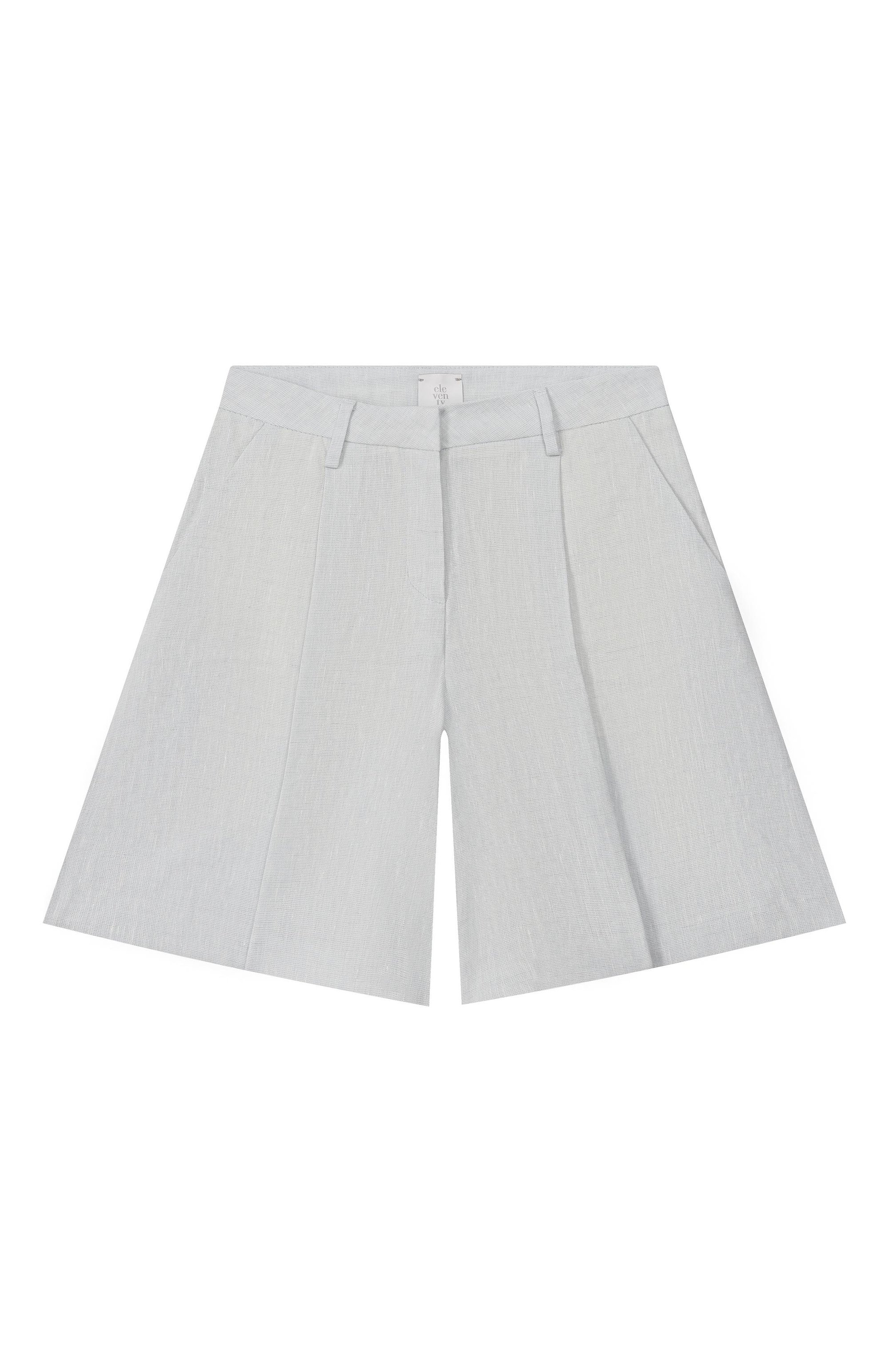 Шорты изо льна и хлопка ELEVENTY, арт. EY6A69/I0316, фото 1