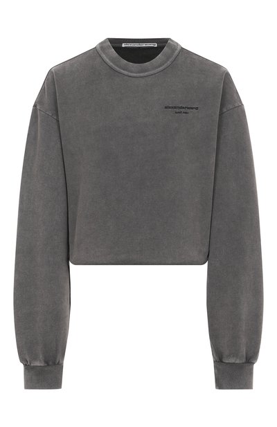 Женский хлопковый свитшот ALEXANDER WANG, арт. 1CC3251081