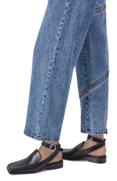 Женские кожаные сандалии ALAIA, арт. AA3L1001I072