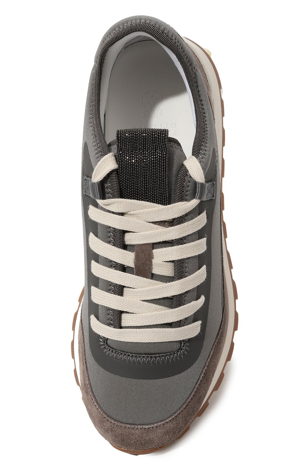 Ком бинированные кроссовки BRUNELLO CUCINELLI, арт. MZSFGBP166, фото 6