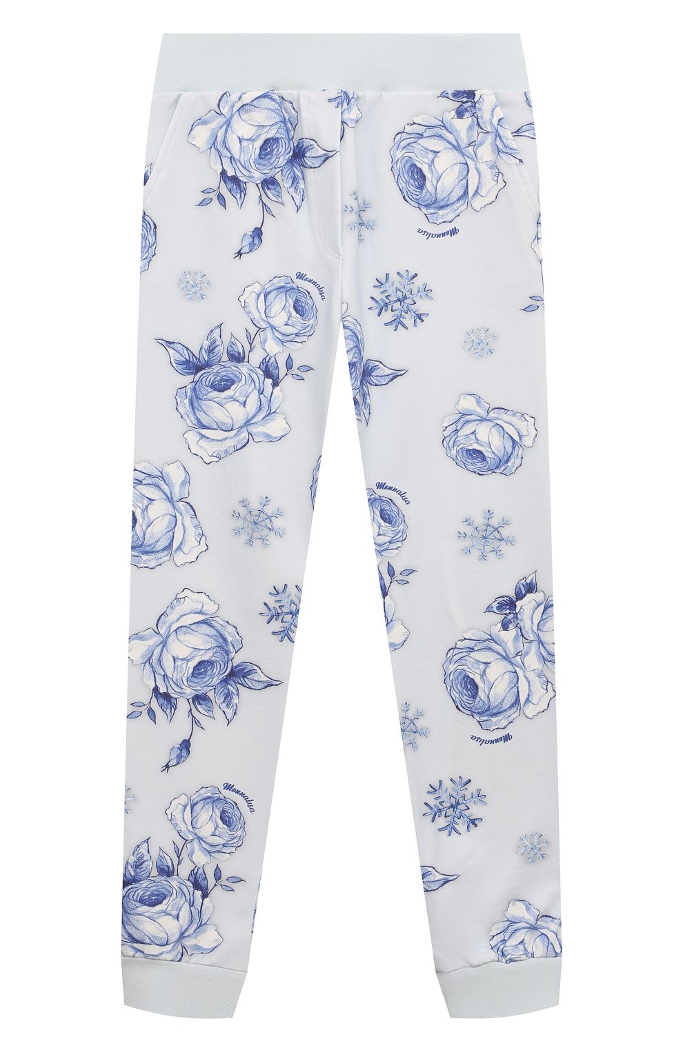 Хлопковые джоггеры MONNALISA, арт. 19D410, фото 1