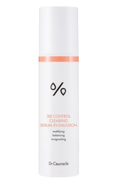 Эмульсия 5-альфа контроль 5α control clearing serum in emulsion (100ml) DR.CEURACLE бесцветного цвета, арт. 8806133613672 | Фото 1 (Региональные ограничения белый список (Axapta Mercury): Не проставлено; Нос: Не проставлено; Назначение: Для лица; Тип продукта: Эмульсии)