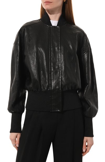Бомбер из экокожи PATRIZIA PEPE, арт. 8O0060_E027, фото 3