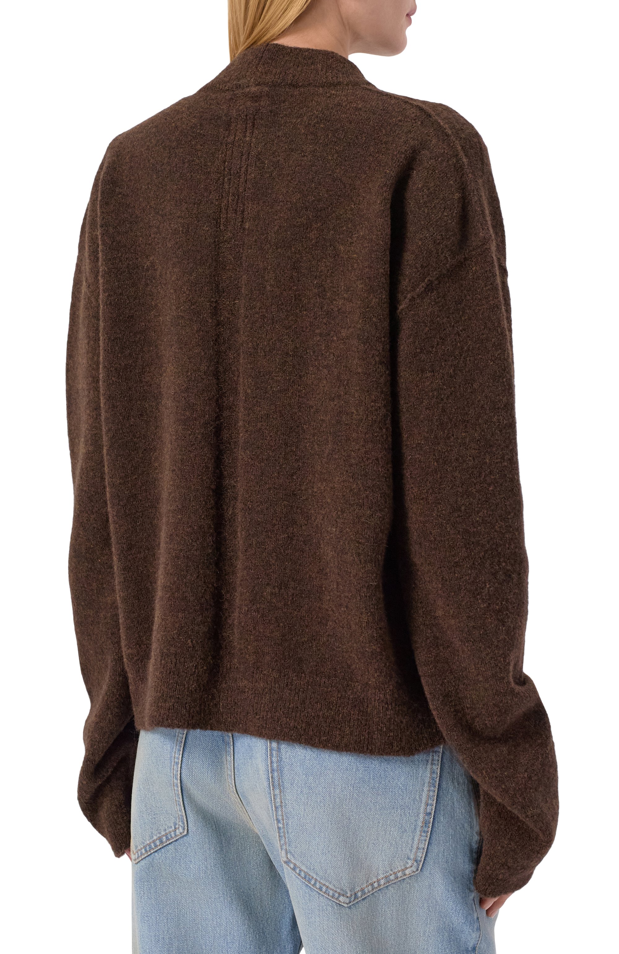 Шерстяной свитер RICK OWENS, арт. RP02E4655/KWP, фото 4