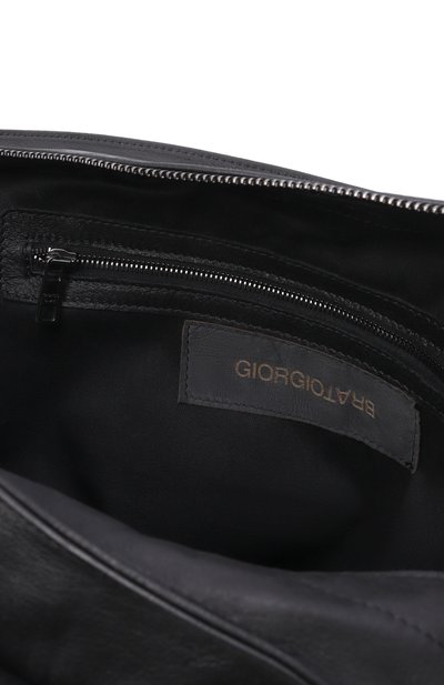 Сумка GIORGIO BRATO черного цвета по цене 123500 руб., арт. BS26S4071VBRUSH, фото 4 Сумка GIORGIO BRATO, арт. BS26S4071VBRUSH, фото 4