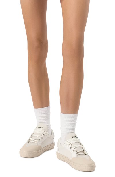 Замшевые кеды vulcanized 779 OFF-WHITE, арт. 0WIA28FC99LEA001, фото 3