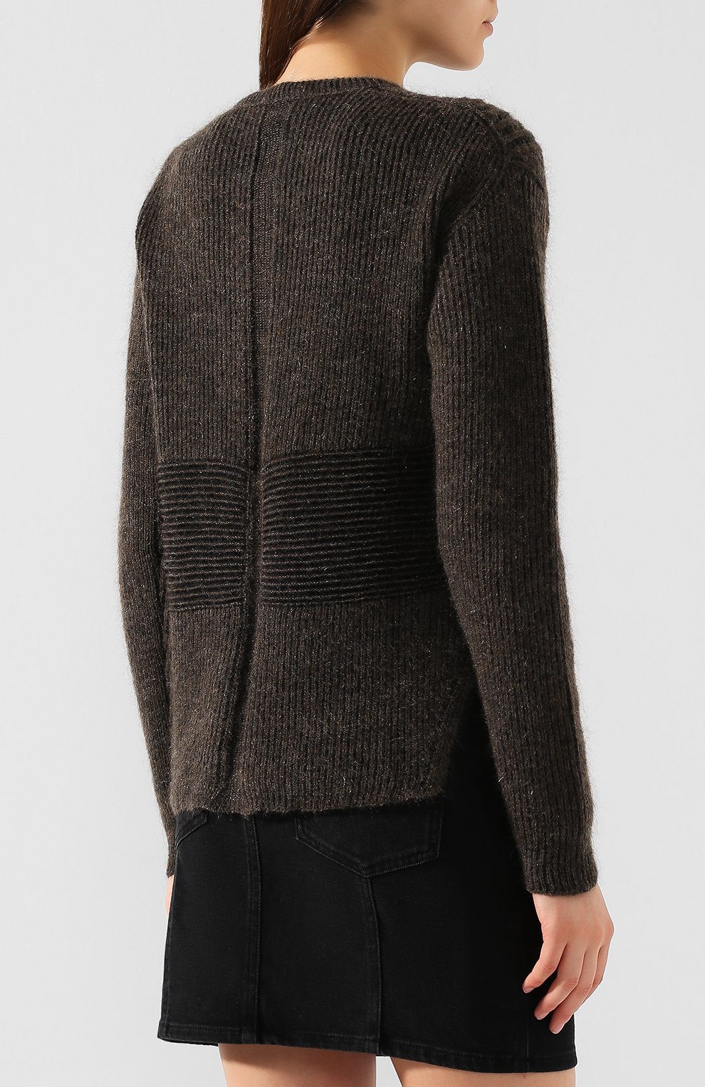 Пуловер RICK OWENS черного цвета по цене 75250 руб., арт. RP19F5660/KFI, фото 4 Пуловер RICK OWENS, арт. RP19F5660/KFI, фото 4