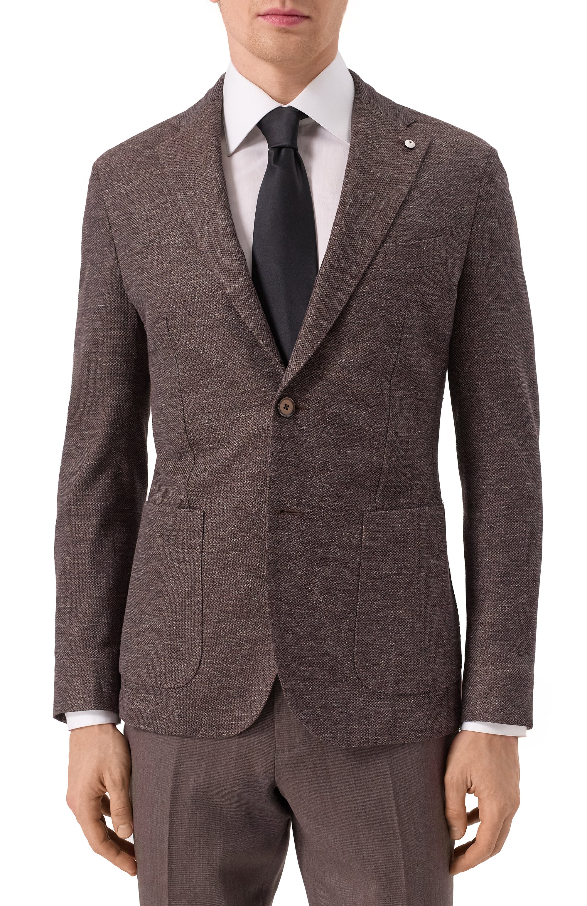 Пиджак изо льна и хлопка L.B.M. 1911, арт. 2817/55209, фото 4