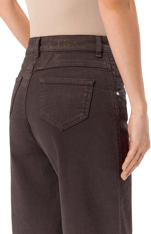 Джинсы Palazzo Kiton DJ53102K0538H01 Коричневый  DJ53102K0538H01 Фото 5