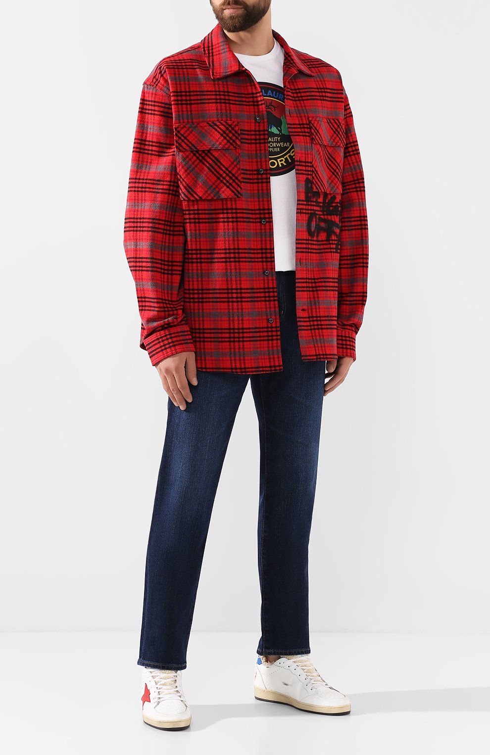 Кожаные кеды ball star GOLDEN GOOSE DELUXE BRAND, арт. G35MS592.V8, фото 2