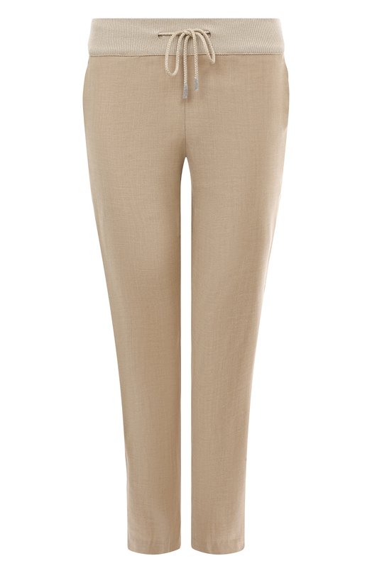 

Брюки из шерсти и вискозы Panicale, Бежевый