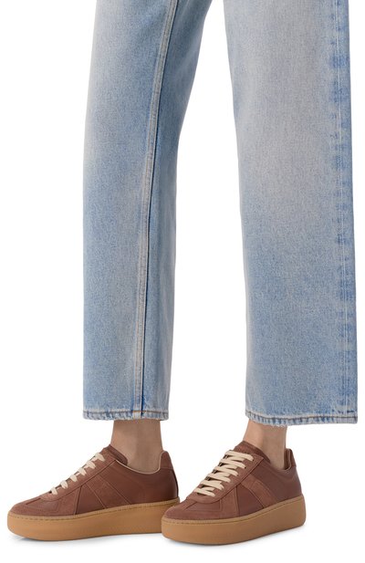 Кожаные кеды replica wedge MAISON MARGIELA, арт. S58WS0282/P1895, фото 2