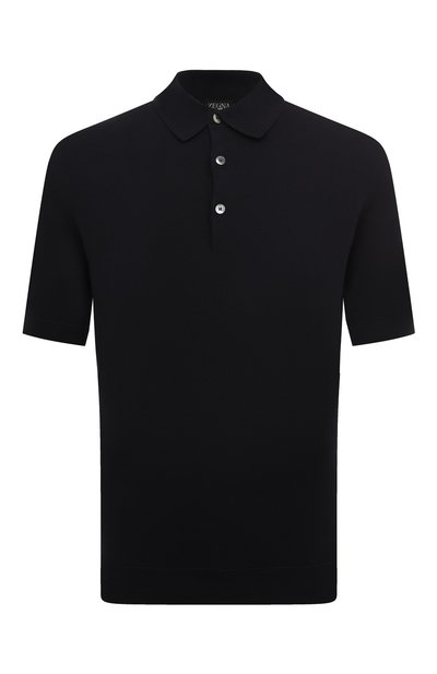 Хлопковое поло ZEGNA, арт. E8C90A7/C32, фото 1