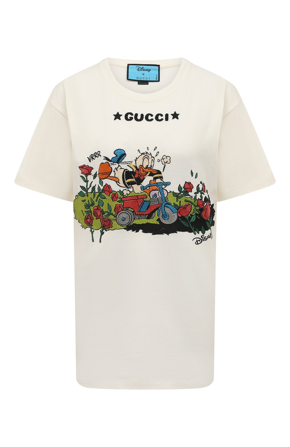 Хлопковая футболка disney x gucci GUCCI, арт. 615044 XJDBI, фото 1