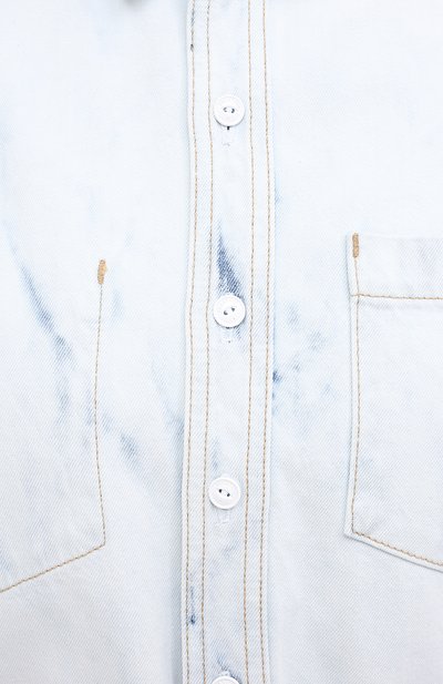 Джинсовое платье RAG AND BONE голубого цвета по цене 59550 руб., арт. WDD20P2726K30A, фото 5 Джинсовое платье RAG AND BONE, арт. WDD20P2726K30A, фото 5