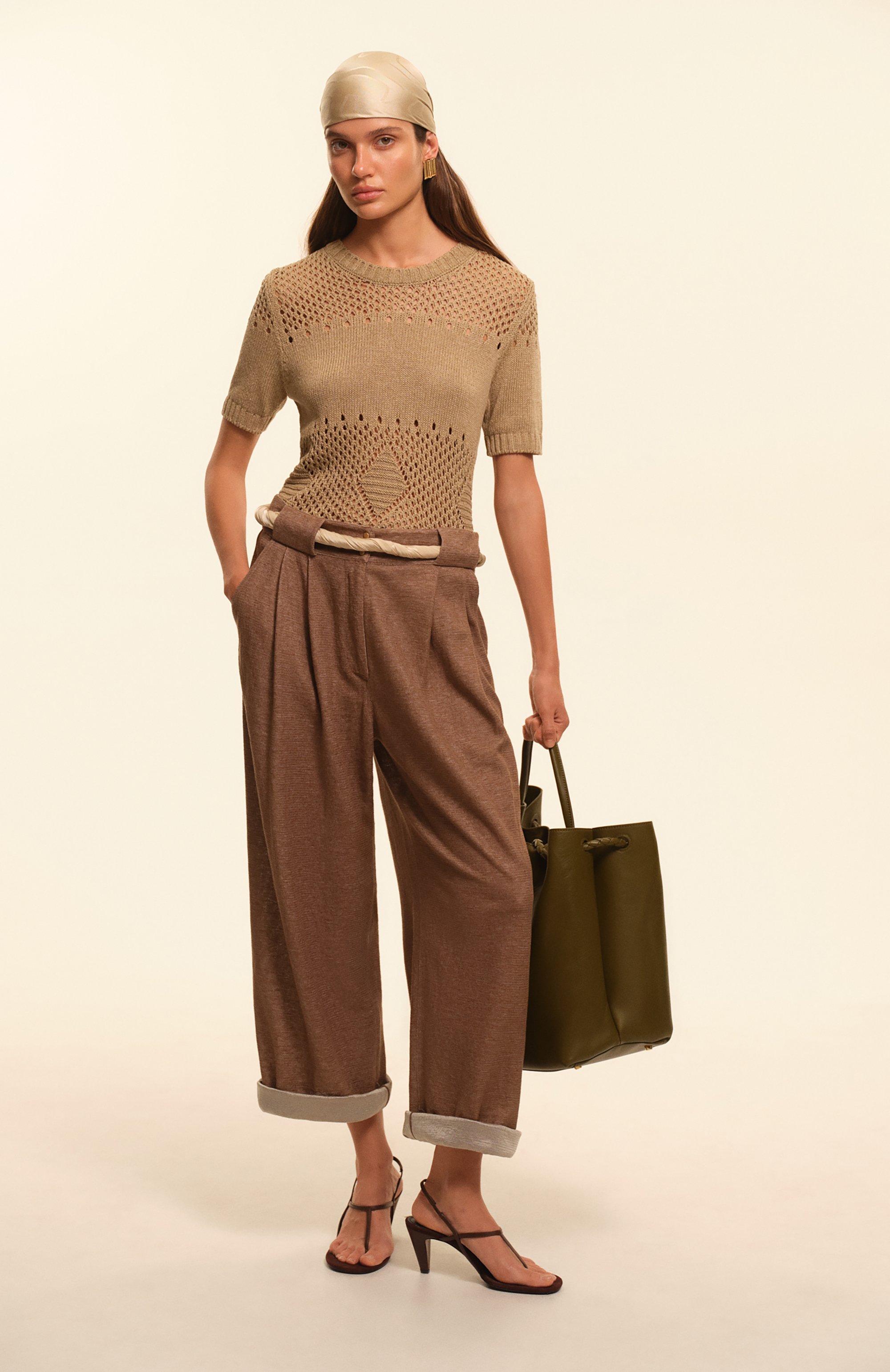 Шелковый платок GIORGIO ARMANI, арт. GW000832/AF14822, фото 5