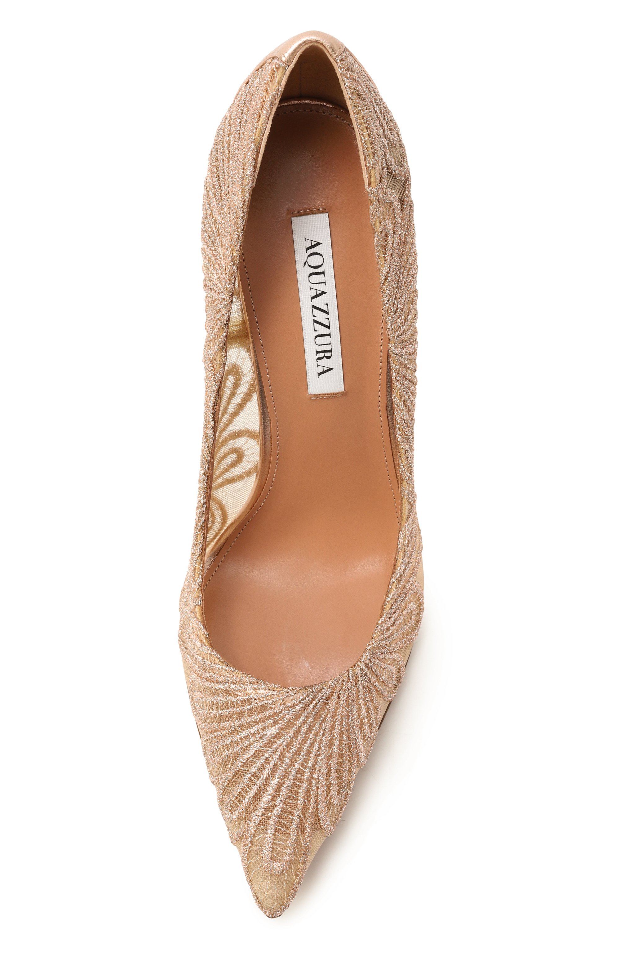 Текстильные туфли chantilly 105 AQUAZZURA, арт. CHNHIGP0/MFS, фото 6