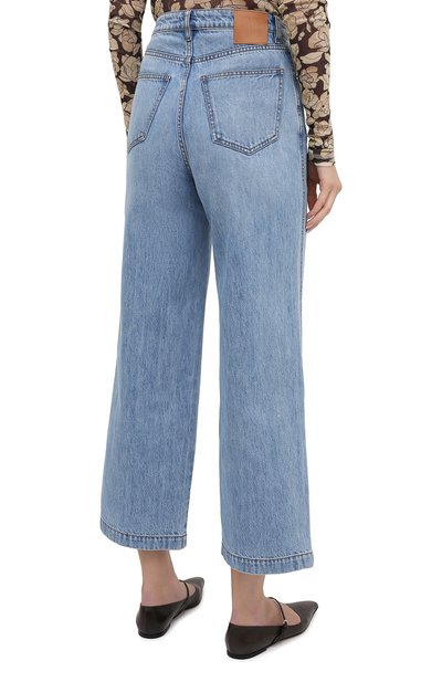 Джинсы NANUSHKA голубого цвета по цене 38850 руб., арт. JANE_LIGHT BLUE_RIGID DENIM, фото 4 Джинсы NANUSHKA, арт. JANE_LIGHT BLUE_RIGID DENIM, фото 4