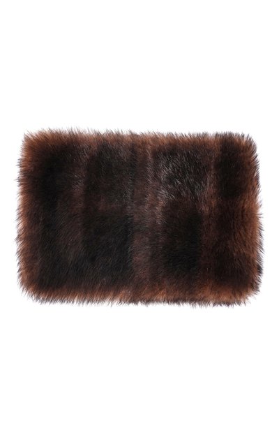 Меховой воротник из овчины VALENTINO, арт. 9W0IB00B/ENM, фото 3