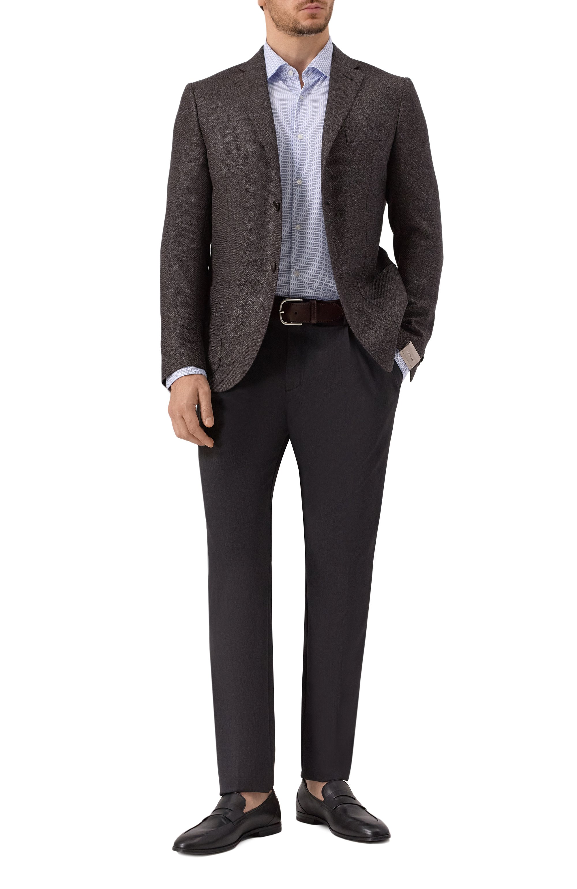 Пиджак из шерсти и шелка CORNELIANI, арт. 266002-2616339, фото 2