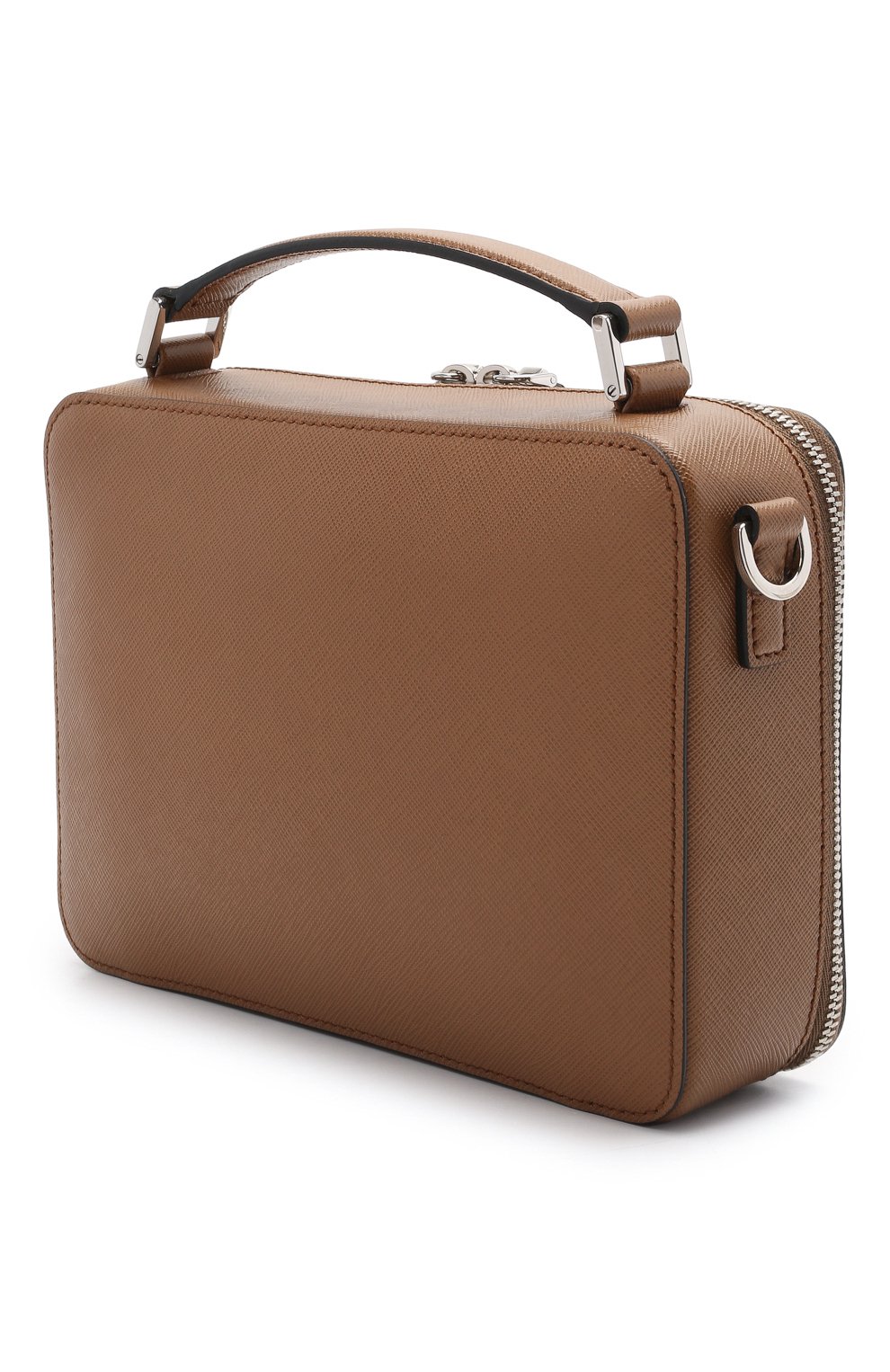 Кожаная сумка brique PRADA, арт. 2VH069-9Z2-F0401-YMI, фото 3