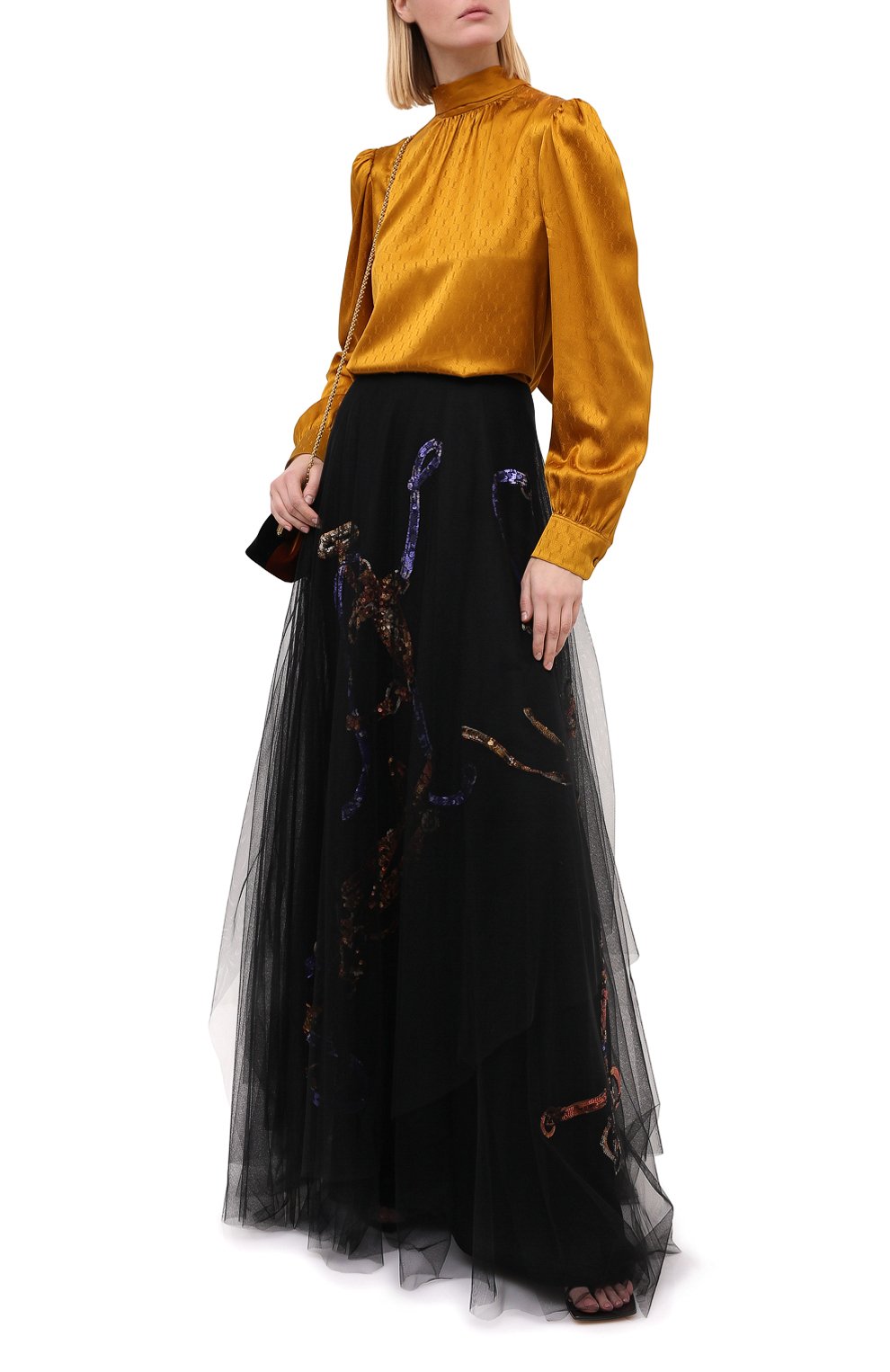 Юбка RALPH LAUREN черного цвета по цене 579500 руб., арт. 290823230, фото 2 Юбка RALPH LAUREN, арт. 290823230, фото 2