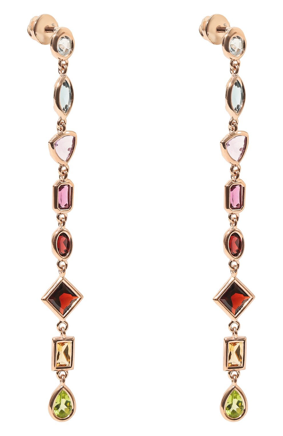 Радужные серьги в позолоте SECRETS JEWELRY, арт. РСП400130, фото 3