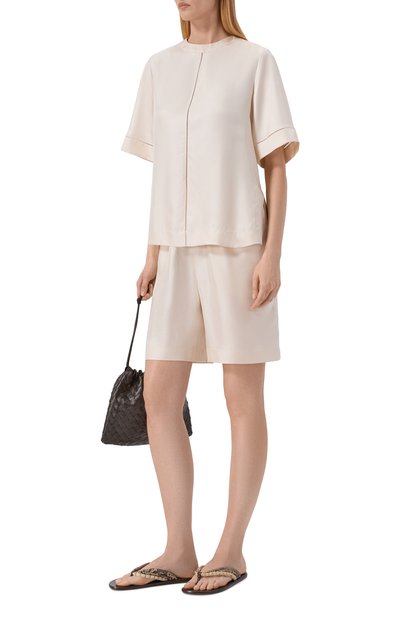 Женские шелковые шорты LOULOU DE SAISON, арт. ZINIA LDS