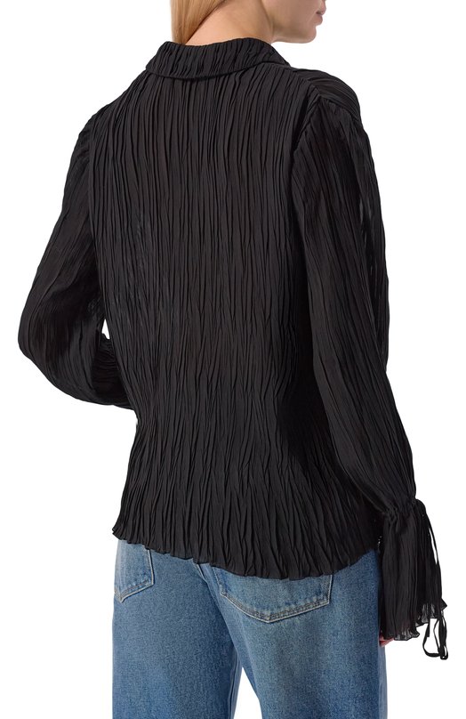 Блузка из вискозы Blumarine 2C466C Чёрный  2C466C Фото 4