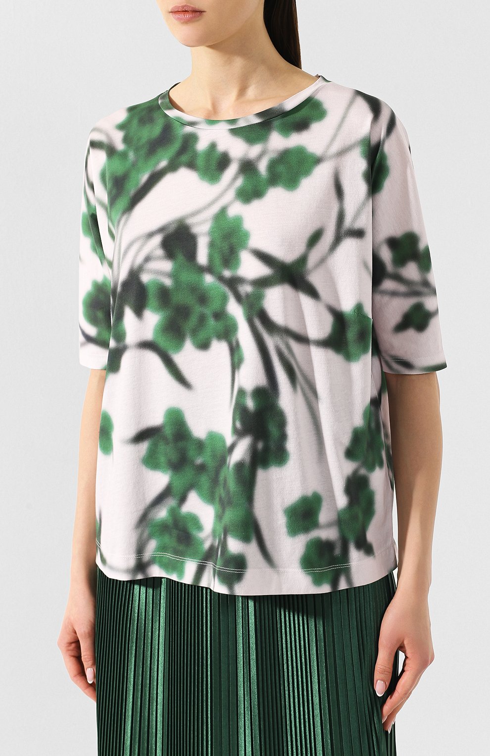 Хлопковый топ DRIES VAN NOTEN, арт. 191-31193-7624, фото 3