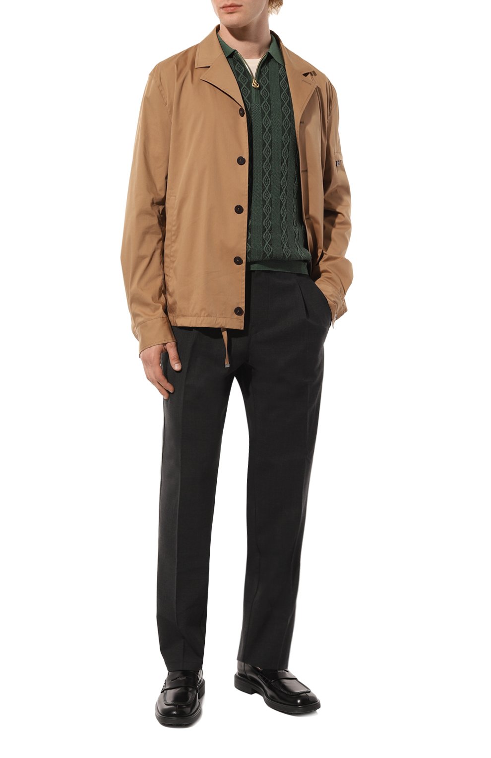 Поло из шерсти и шелка STEFANO RICCI, арт. KE08000P30/E23370, фото 2