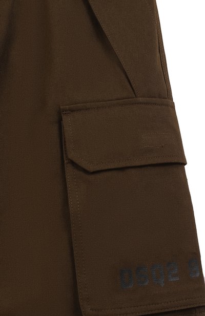 Хлопковые шорты-карго DSQUARED2, арт. DQ3209/D0AGK, фото 3