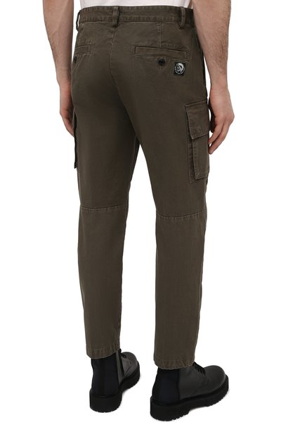 Хлопковые брюки-карго DIESEL, арт. A01681/0IBAM, фото 4