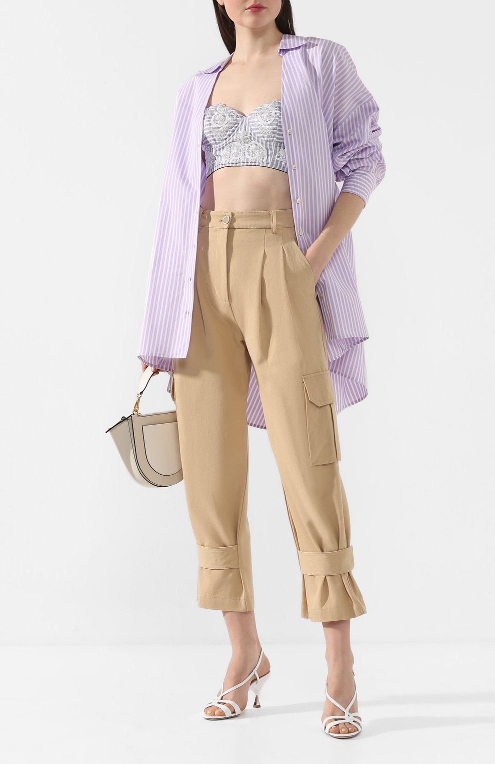 Хлопковый топ ERIKA CAVALLINI, арт. PE/P/P0SJ04, фото 2