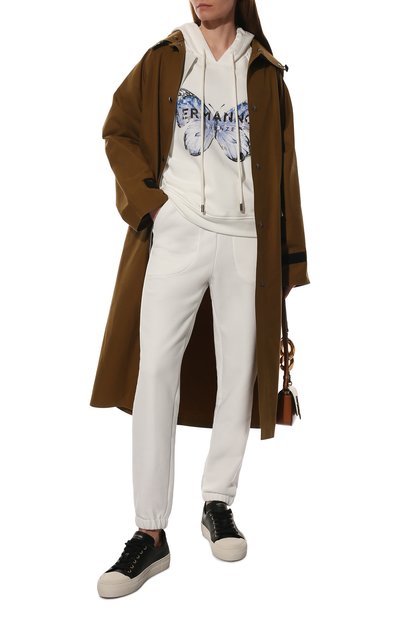 Хлопковые джоггеры ERMANNO FIRENZE, арт. D40EP 017E65, фото 2