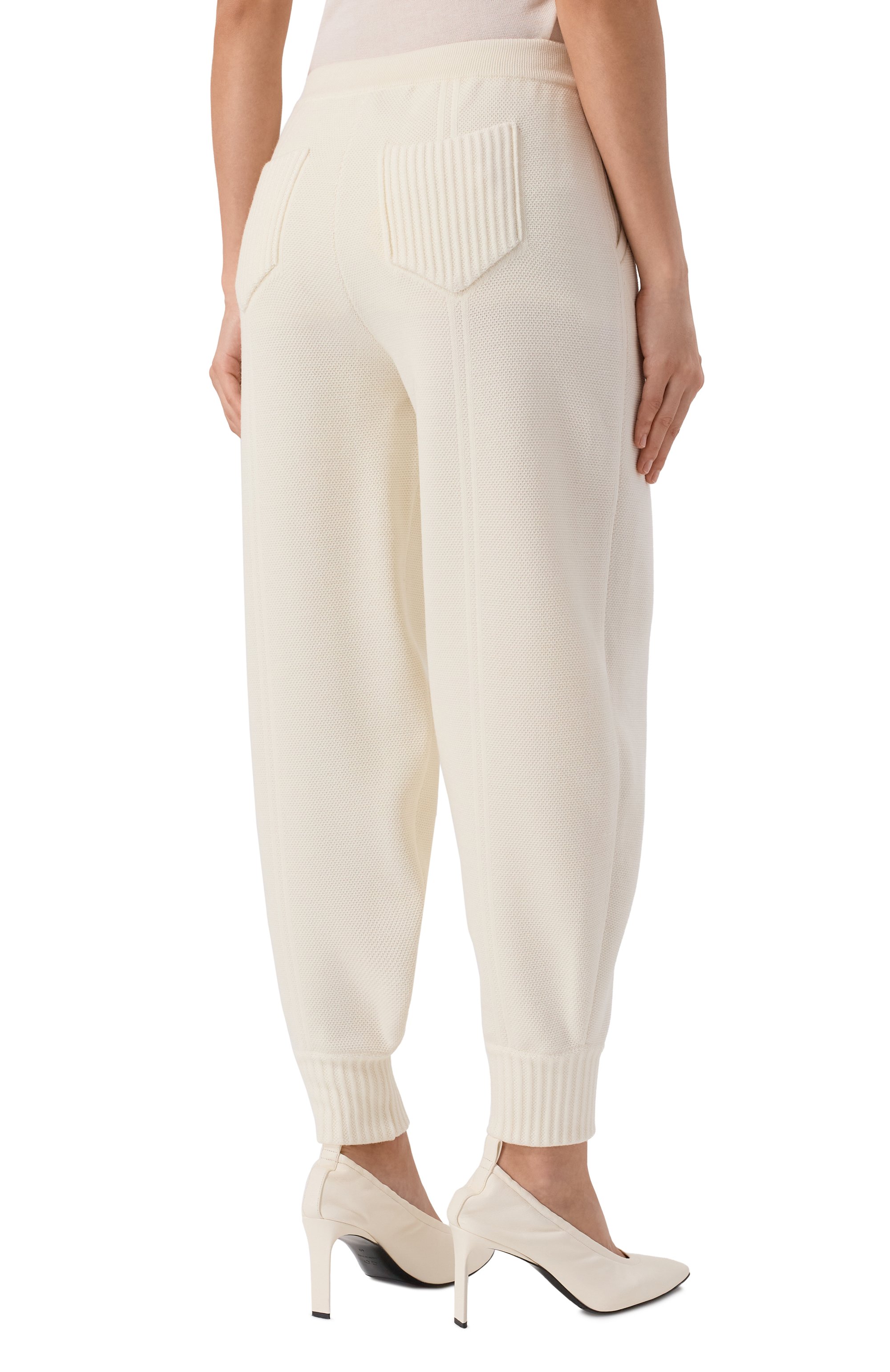 Джоггеры из шерсти и вискозы AND THE BRAND, арт. W26-P076-1202-101, фото 4