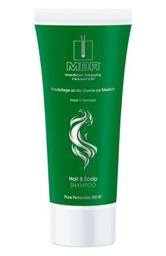 Укрепляющий шампунь pure perfection 100n hair & scalp (200ml) MEDICAL BEAUTY RESEARCH бесцветного цвета, арт. 1460 | Фото 1 (Тип продукта: Шампуни; Региональные ограничения белый список (Axapta Mercury): Не проставлено; Назначение: Для волос; Нос: Не проставлено)