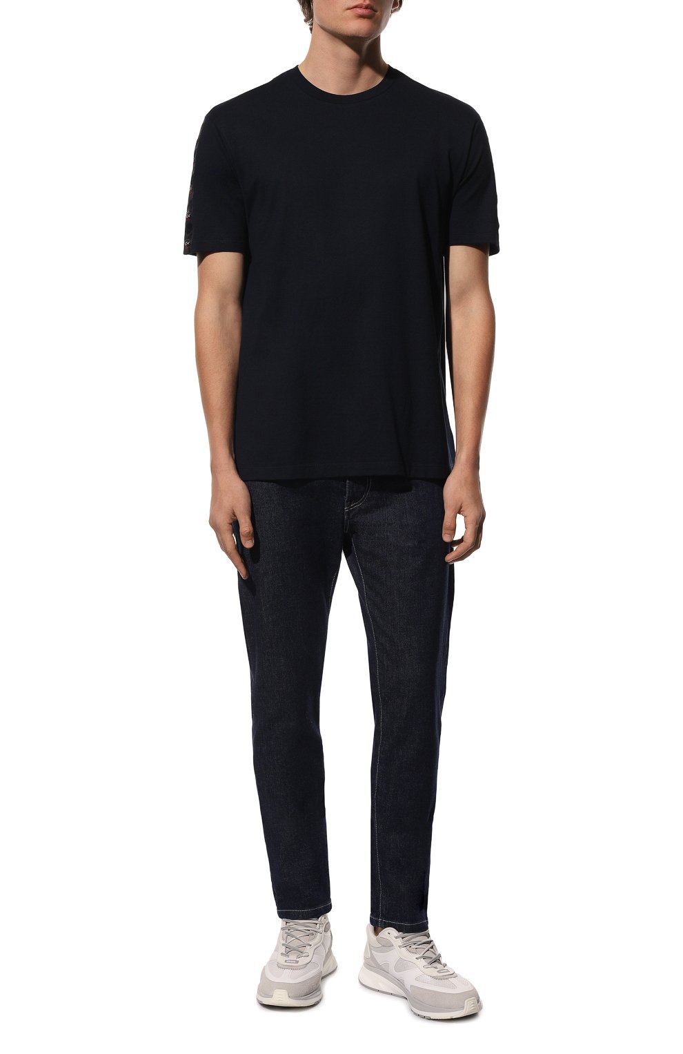 Хлопковая футболка PAUL&SHARK, арт. 23411012, фото 2