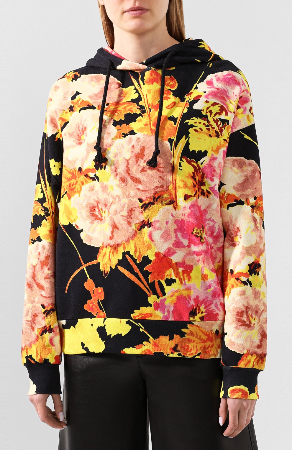 Хлопковое худи DRIES VAN NOTEN, арт. 201-11145-9637, фото 3