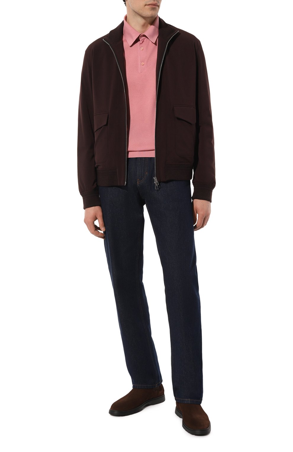 Замшевые челси TOD’S, арт. XXM59K0HG40RE0, фото 2