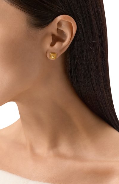 Серьги EDDIE BORGO оранжевого цвета по цене 25950 руб., арт. ER930802AR, фото 2 Серьги EDDIE BORGO, арт. ER930802AR, фото 2