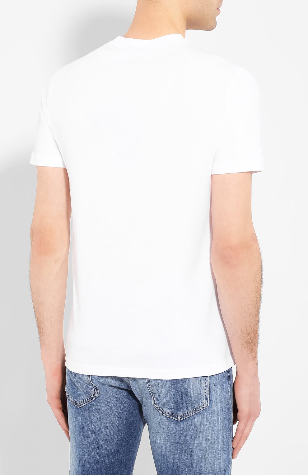 Хлопковая футболка EMPORIO ARMANI, арт. 3H1T62/1J30Z, фото 4