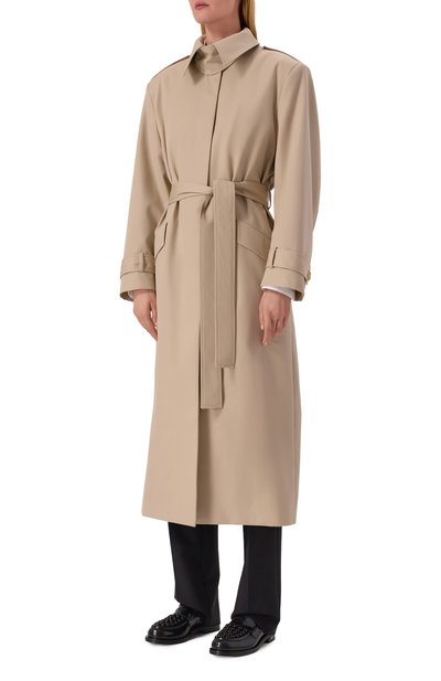 Шерстяной плащ BOSS, арт. 50543198, фото 3